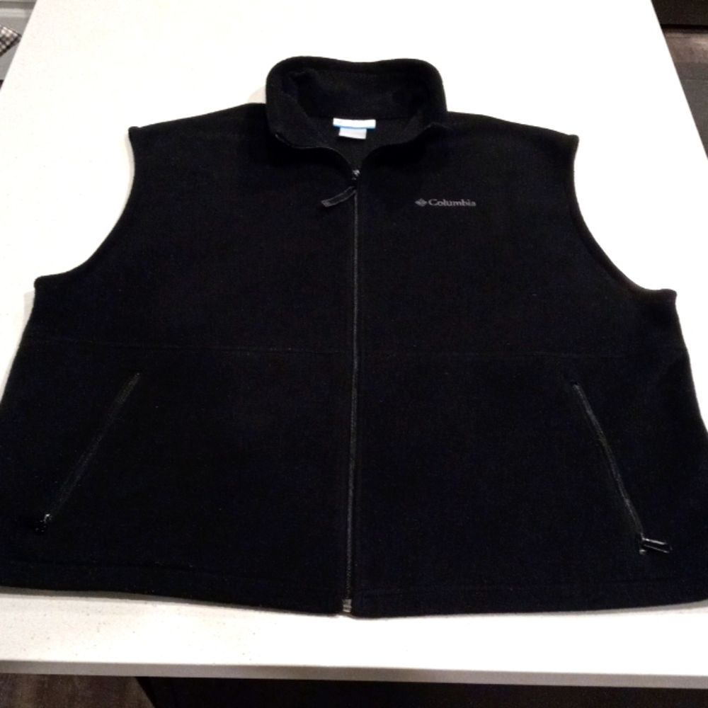 Columbia Sportwear Company Mens Fleece Zip-Up Vest (Size: XXL)